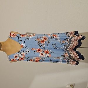 Three pink hearts dress